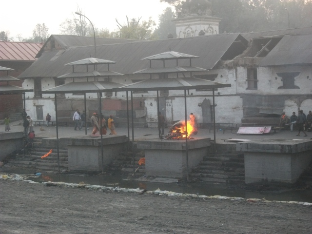 Pashupati - the cremation ghat